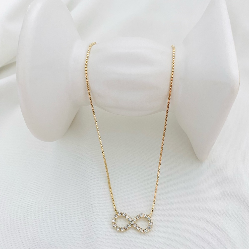 Gold Infinity Necklace